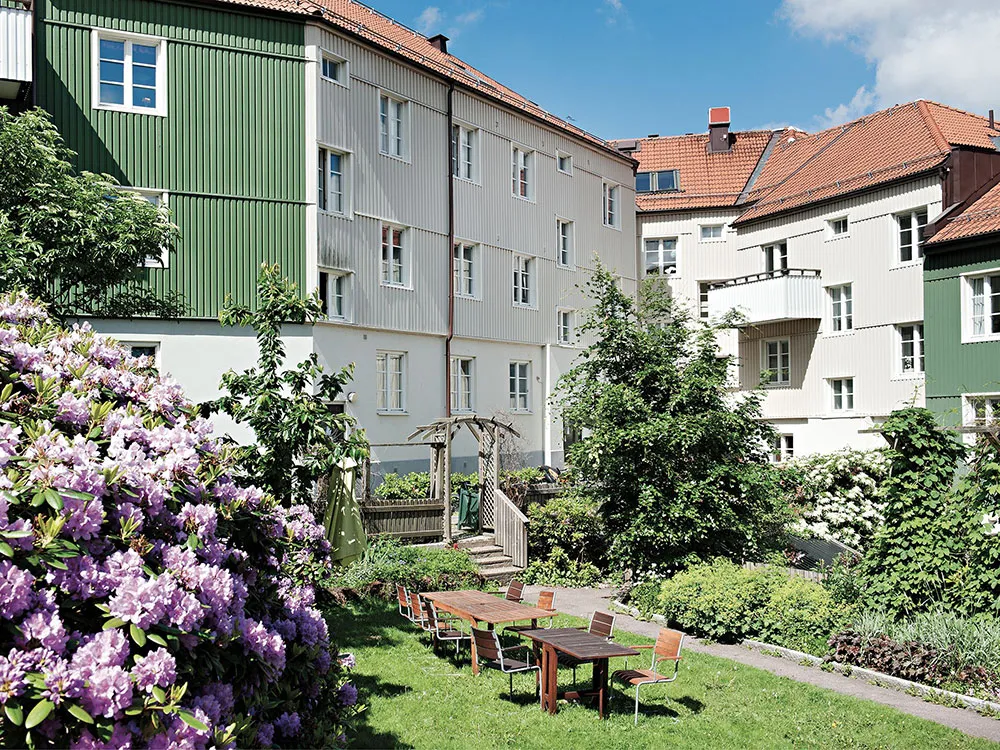 Interior acogedor gris-beige en Geteborg (33 m²) - Gallery image 14