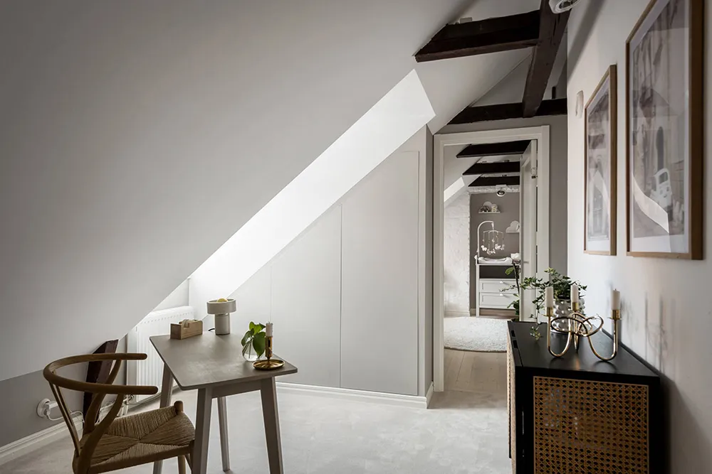 स्टॉकहोम में सुंदर अपार्टमेंट, जिसमें घुमावदार सीढ़ियाँ हैं। - Gallery image 28