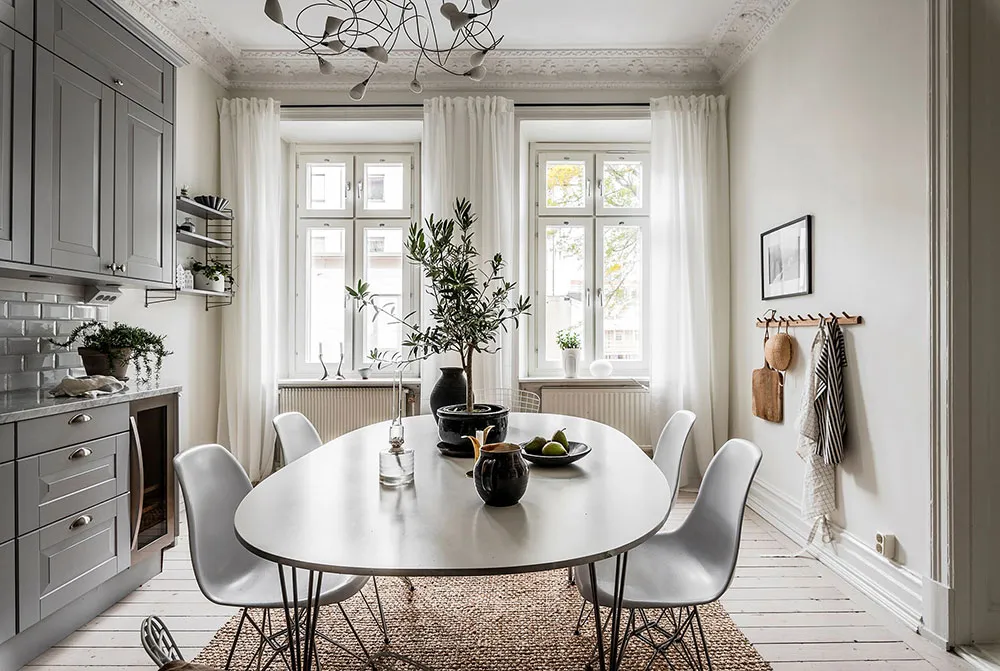 Уютный скандинавский интерьер в спокойных тонах в Гетеборге (95 кв. м) - Gallery image 9