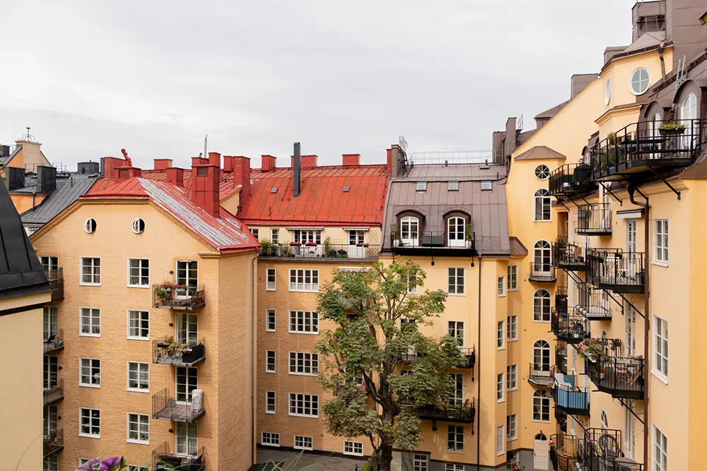 Красивые оттенки синего в дизайне элегантной квартиры в Стокгольме (93 кв. м) - Gallery image 30