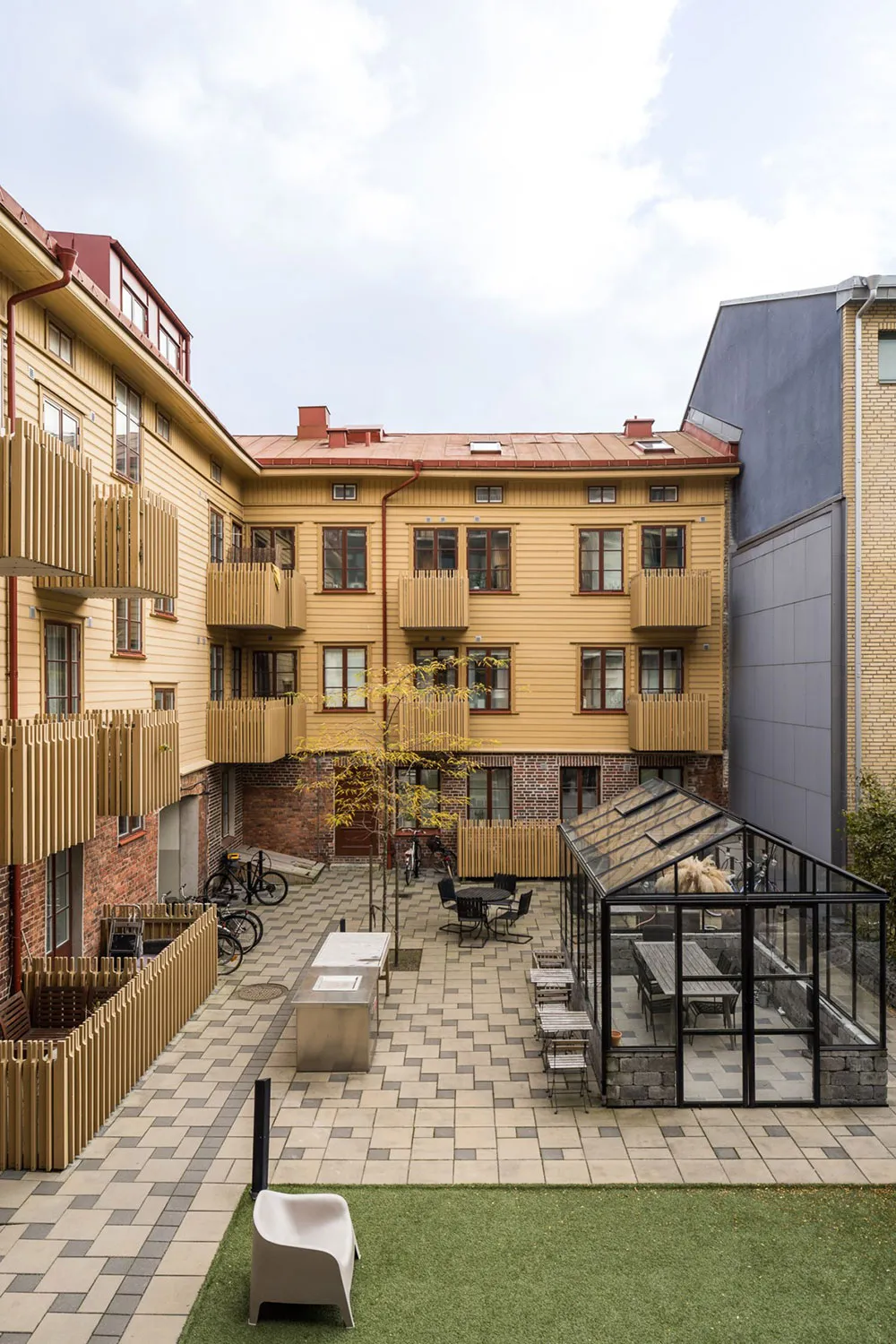 Маленькая скандинавская квартира с бетонными стенами (46 кв. м) - Gallery image 21