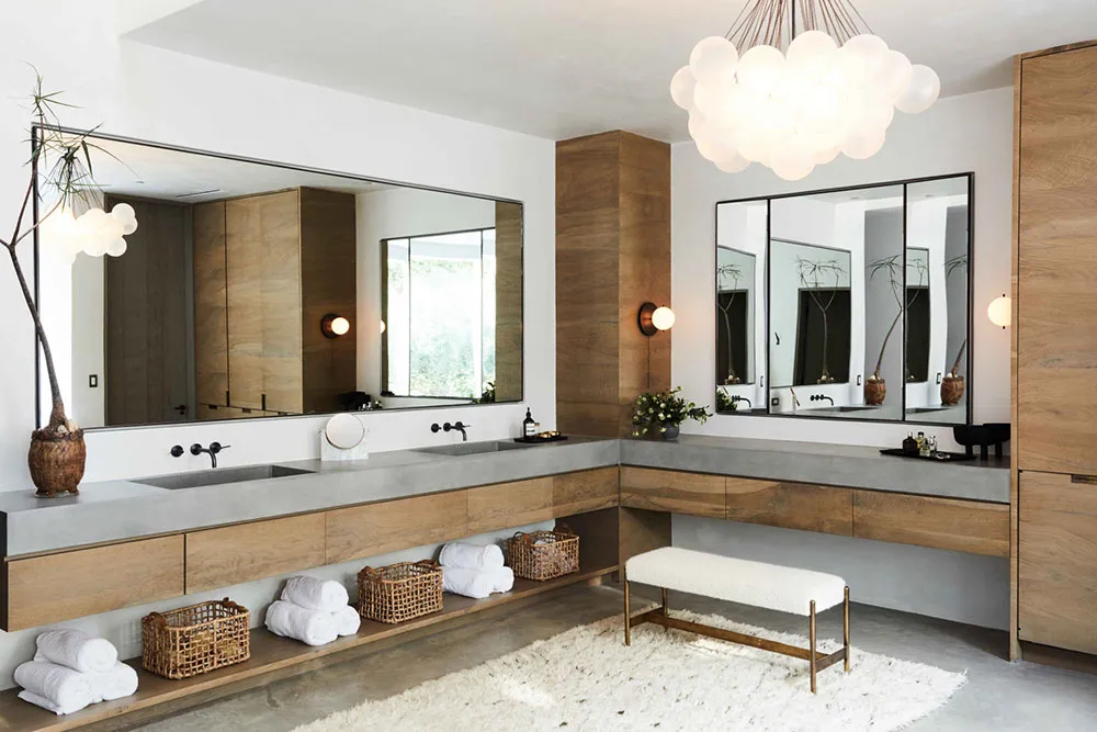 कैलिफोर्निया में स्थित एक मैक्सिकन विला का चमकदार एवं आधुनिक रूप से पुनर्निर्माण - Gallery image 12