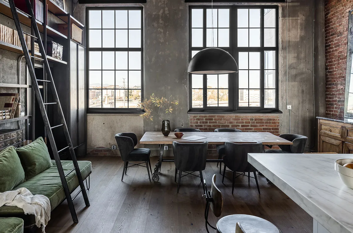 Vrai loft dans un ancien bâtiment de moulin au Colorado - Gallery image 2