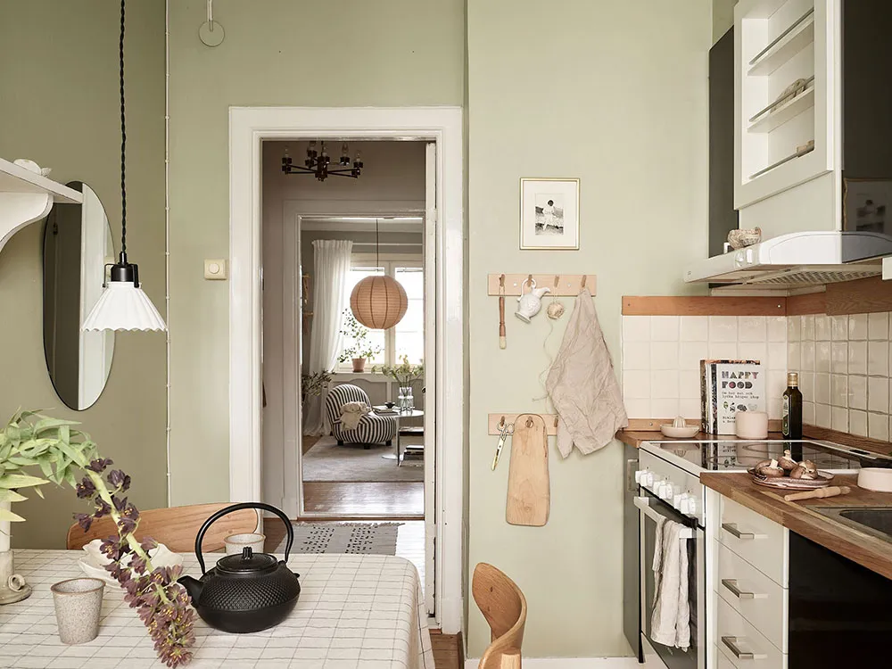 Interior acogedor gris-beige en Geteborg (33 m²) - Gallery image 12