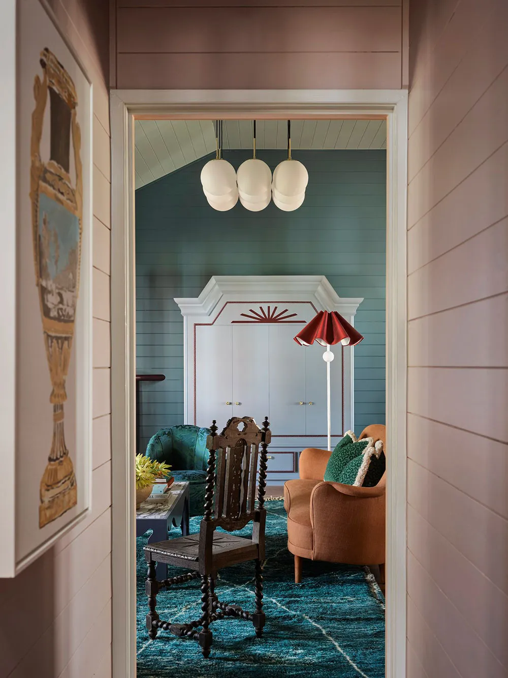 Красивые оттенки и винтаж в обновленном дизайне старинной фермы в Австралии - Gallery image 13