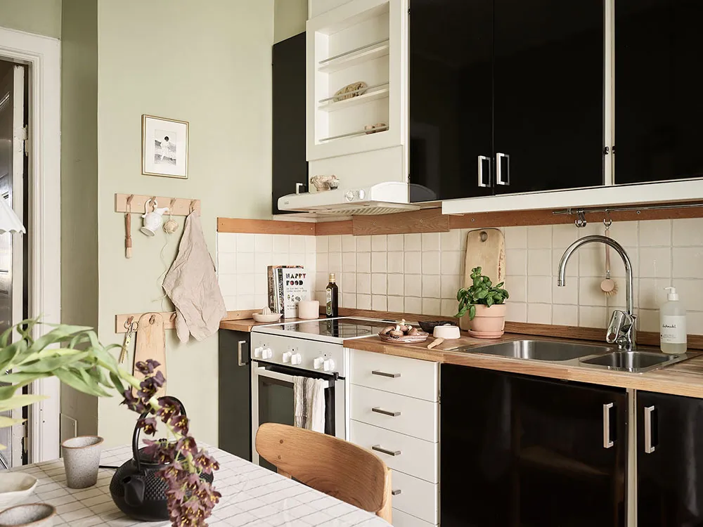 Interior acogedor gris-beige en Geteborg (33 m²) - Gallery image 11