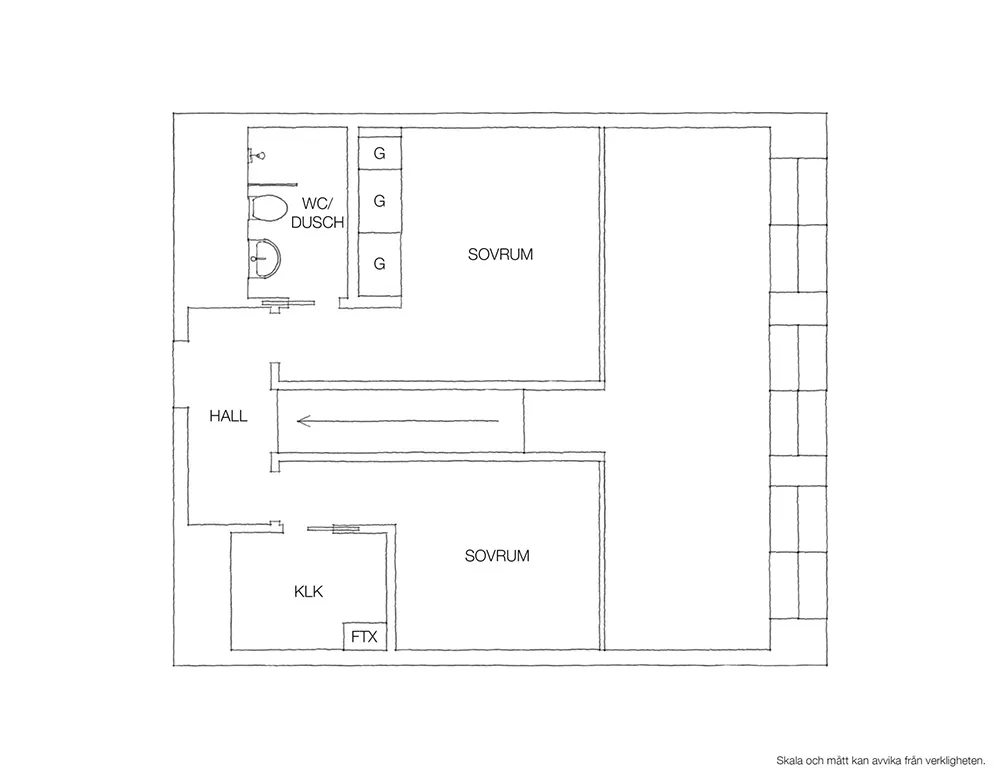 Zweiter Licht und pastellfarbene Töne: Loft in einem historischen Gebäude in Stockholm - Gallery image 19