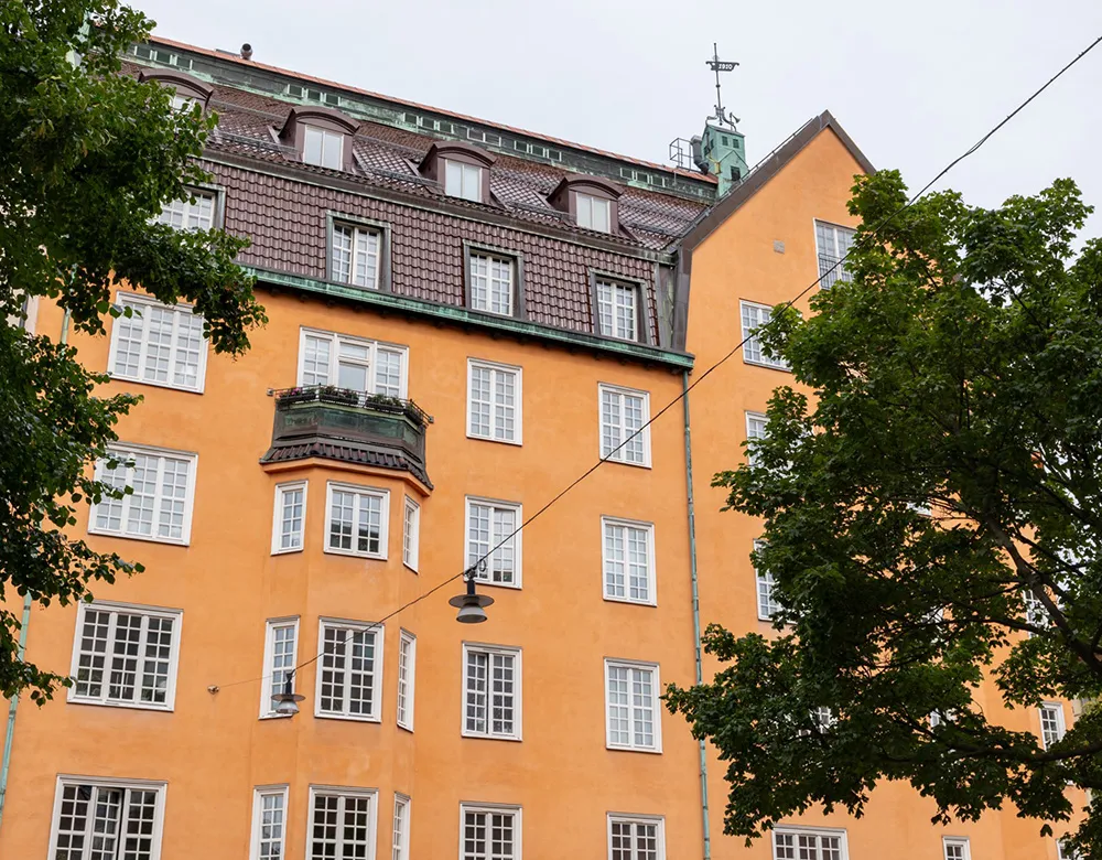 Красивые оттенки синего в дизайне элегантной квартиры в Стокгольме (93 кв. м) - Gallery image 3