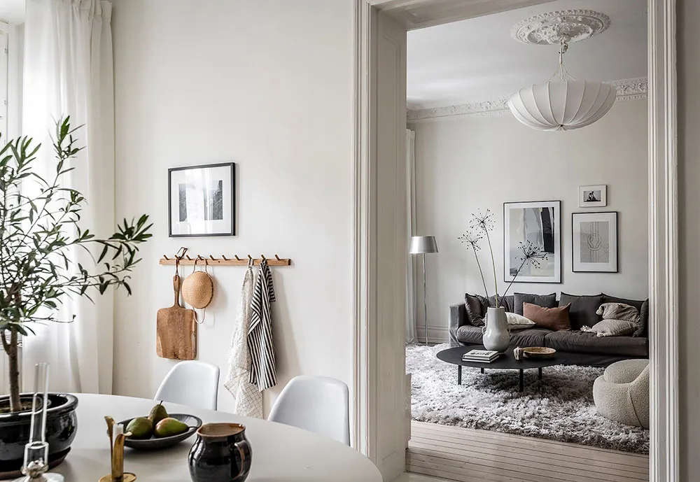 Уютный скандинавский интерьер в спокойных тонах в Гетеборге (95 кв. м) - Gallery image 13