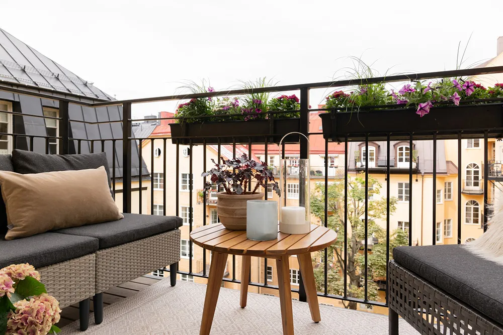 Красивые оттенки синего в дизайне элегантной квартиры в Стокгольме (93 кв. м) - Gallery image 29