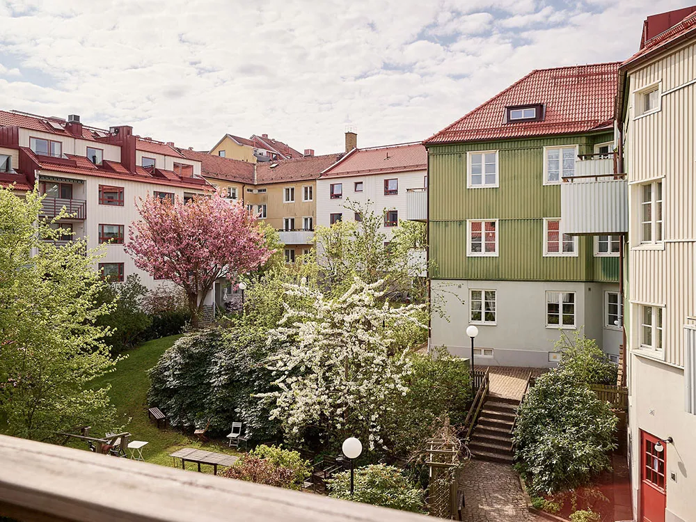 Interior acogedor gris-beige en Geteborg (33 m²) - Gallery image 10