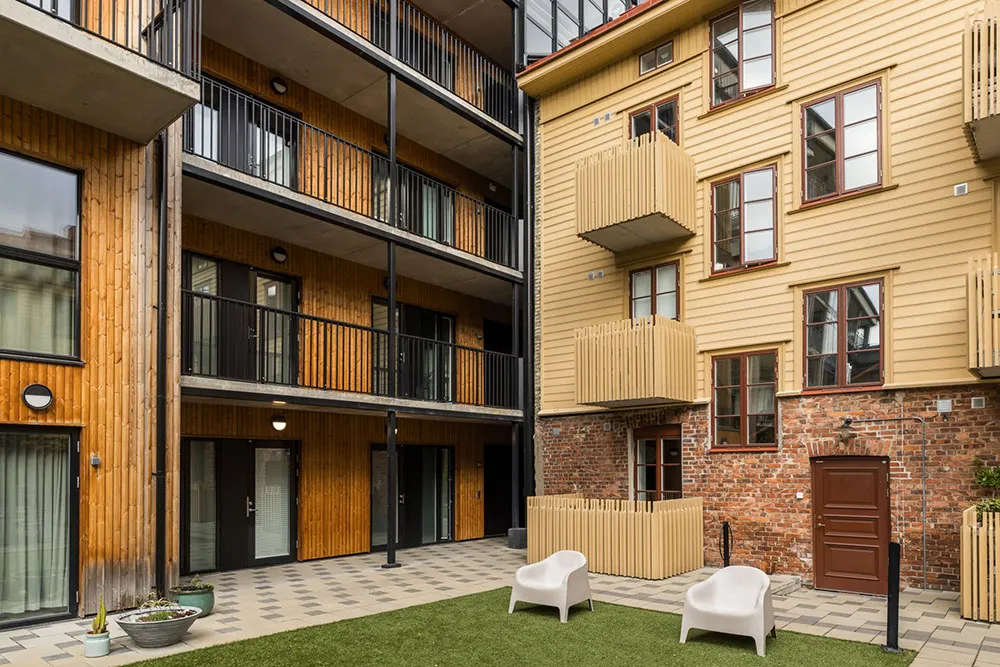 Маленькая скандинавская квартира с бетонными стенами (46 кв. м) - Gallery image 22