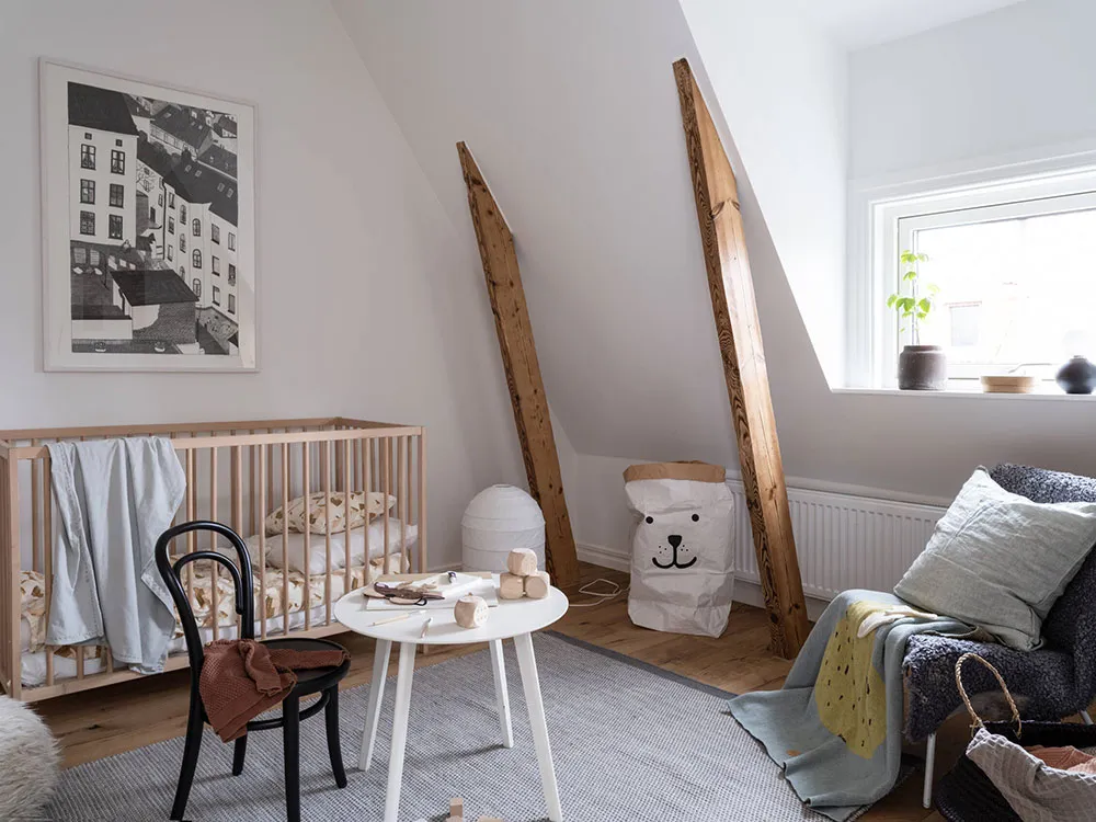 Приятный скандинавский дизайн в старом деревянном доме в Гётеборге (95 кв. м) - Gallery image 23