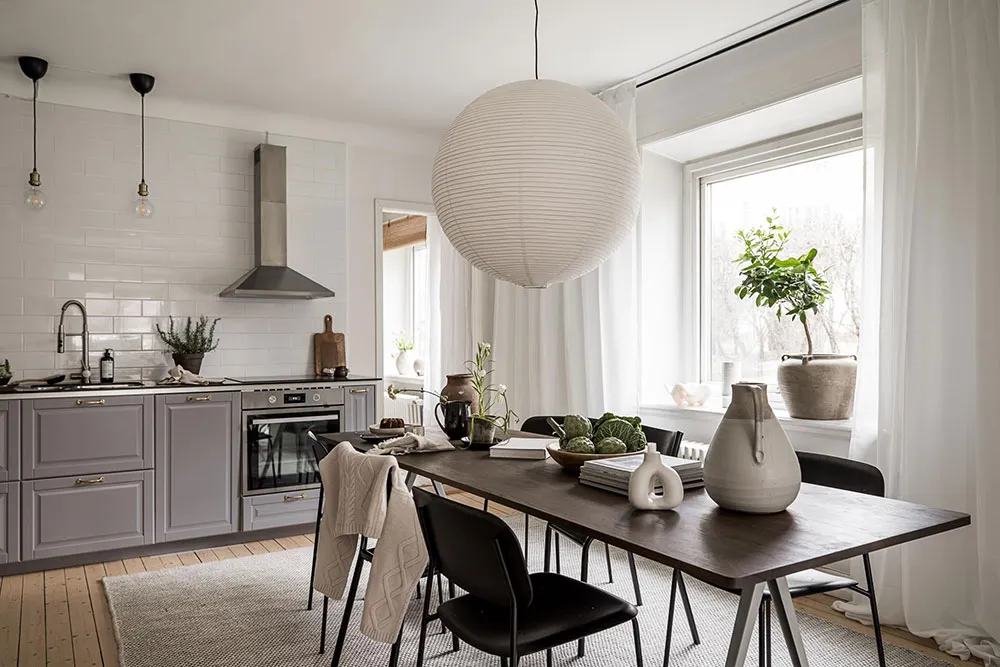 Gemütlicher grau-beige Interior mit Kamin in Göttingen (58 qm) - Gallery image 11