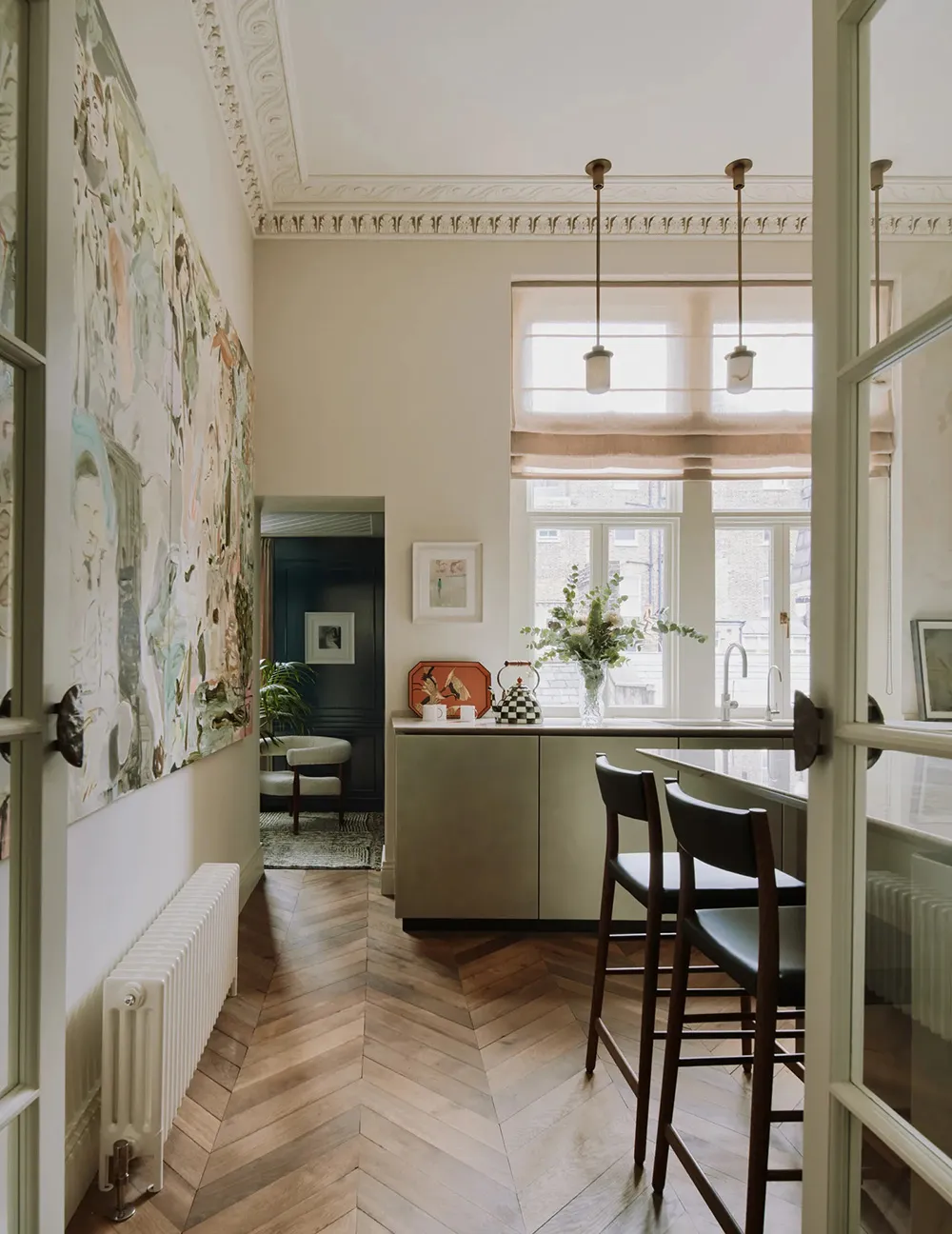 Spokojna elegancja i francuskie nuty w дизайне apartamentów w Londynie - Gallery image 6