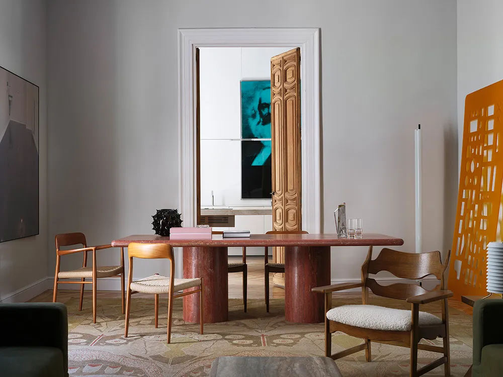 Arte del pasado y la modernidad en el diseño de apartamentos en Madrid - Gallery image 9