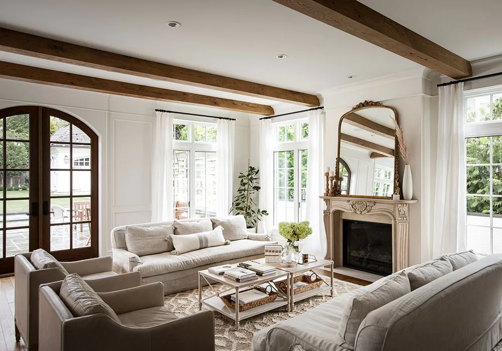 Intérieurs élégants mais confortables d'une magnifique résidence française au Canada - Gallery image 5