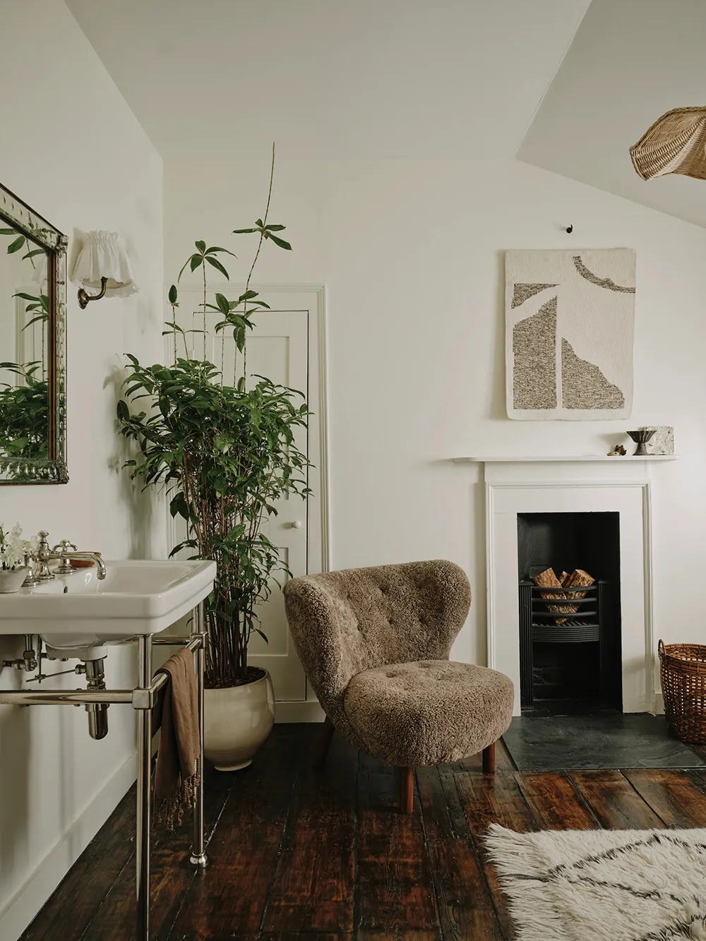 Intérieur cosy et légèrement romantique d'un taunhouse géorgien à Londres - Gallery image 15