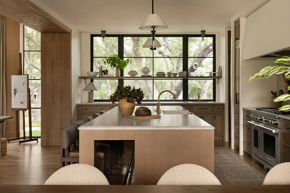 Agradable mezcla del estilo tradicional y moderno en el diseño de casas en Texas - Gallery image 14