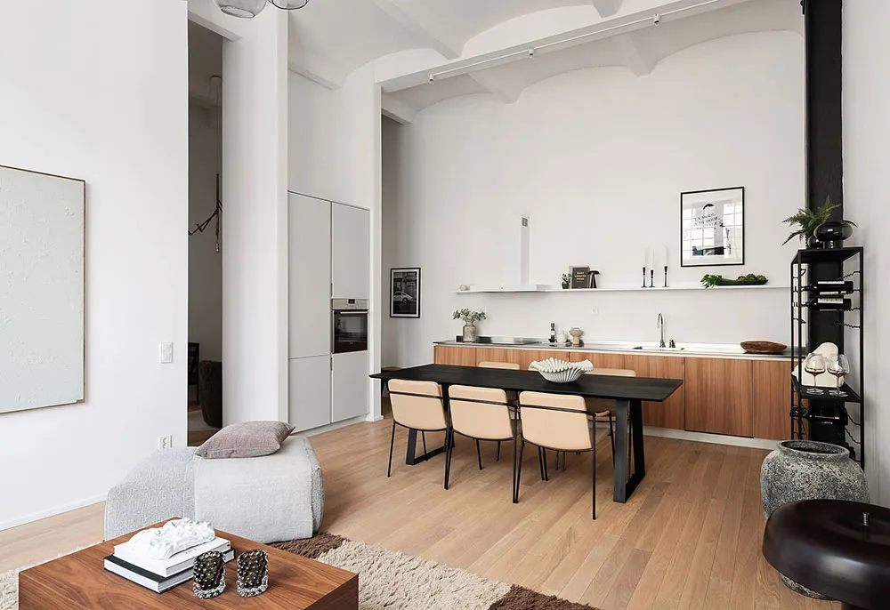 Стильный лофт в спокойных тонах в Стокгольме (83 кв. м) - Gallery image 3