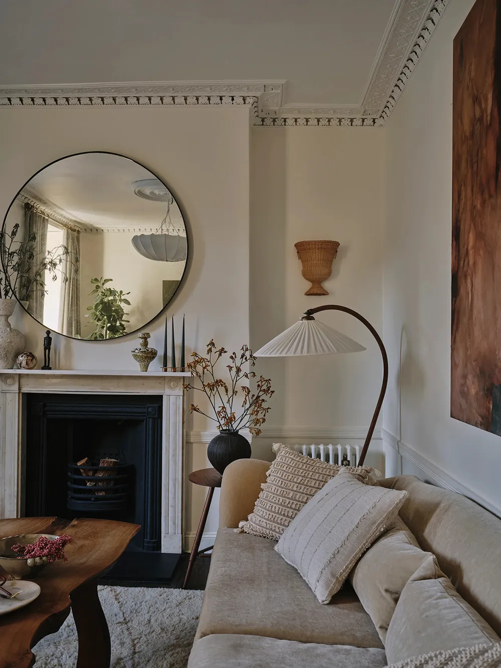 Intérieur cosy et légèrement romantique d'un taunhouse géorgien à Londres - Gallery image 7