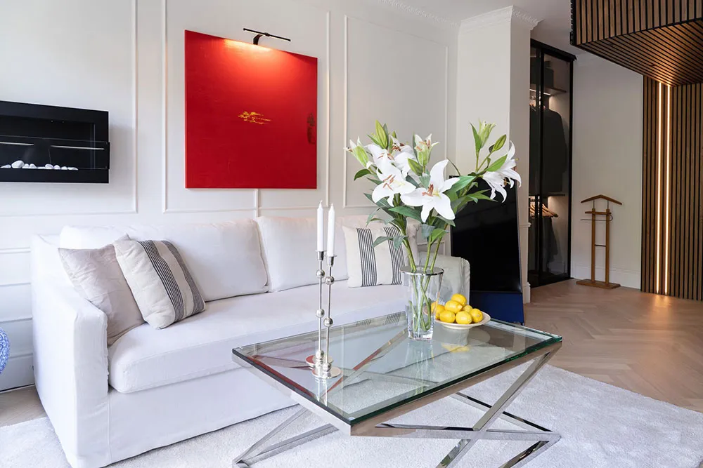 Black Kitchen and Park View: Small Modern Apartment in Stockholm (37 sqm) - Gallery image 9