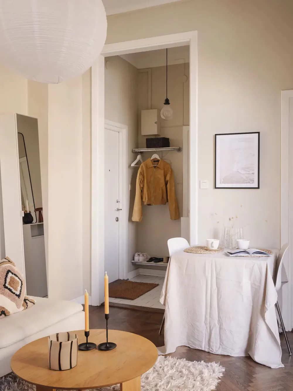 Маленькая квартира-студия с мягким интерьером (24 кв. м) - Gallery image 12