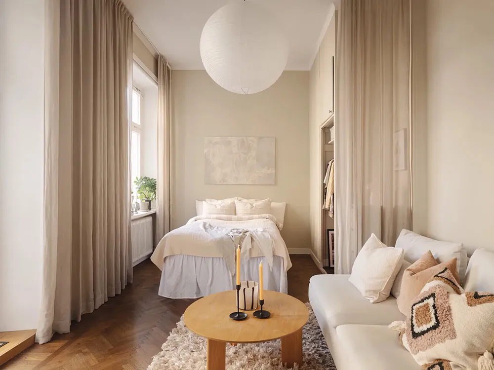 Маленькая квартира-студия с мягким интерьером (24 кв. м) - Gallery image 7