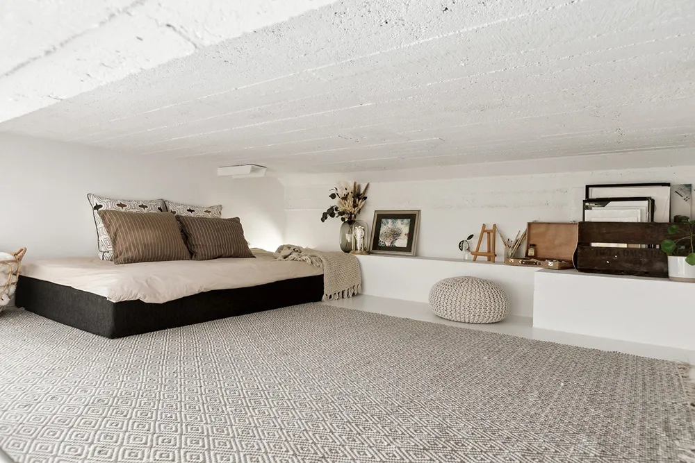 Brique, béton et style scandinave : appartement dans une ancienne usine à Stockholm (54 m²) - Gallery image 9