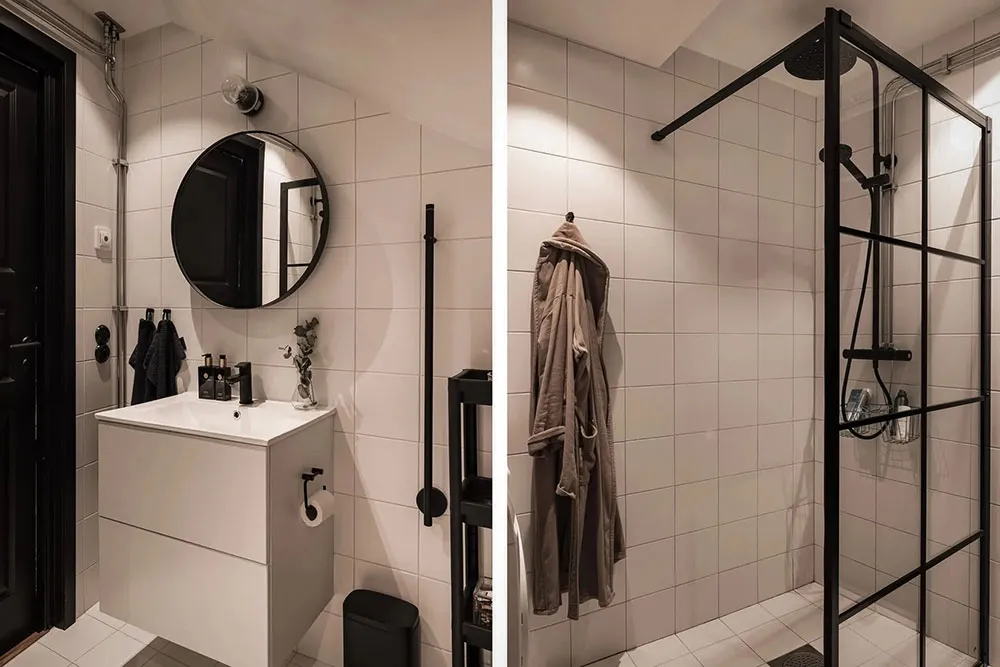 Nowoczesna mansarda w spokojnej gamie kolorów (78 m²) - Gallery image 25