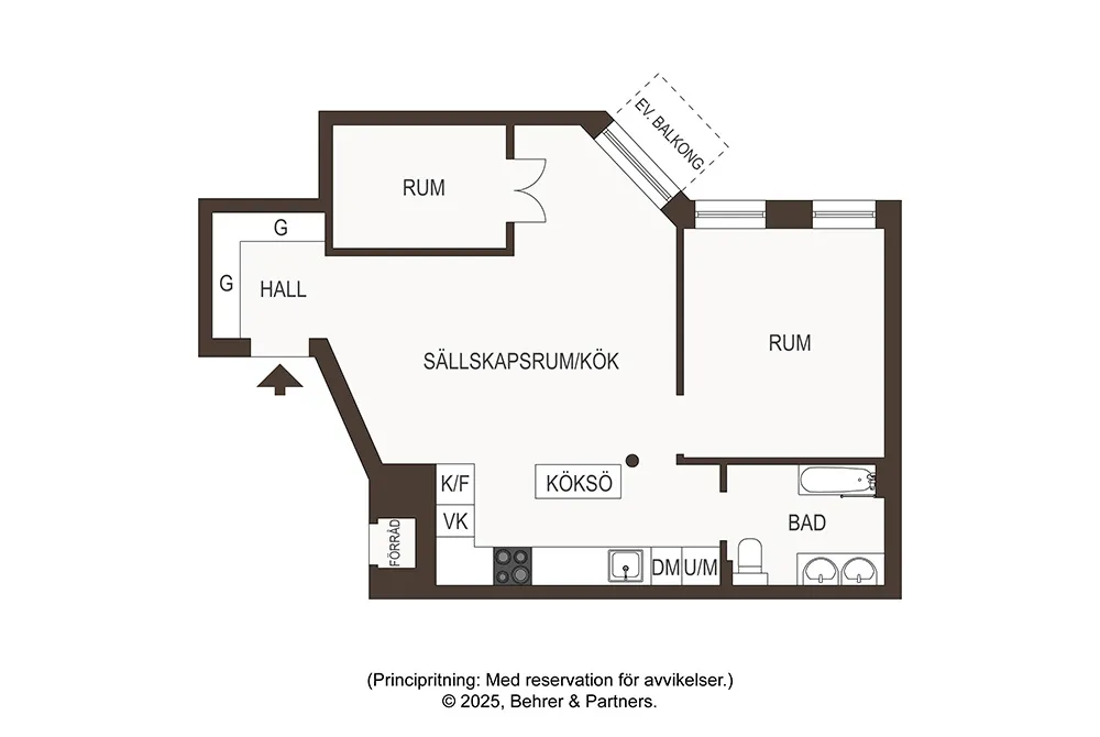 Пастельна елегантність сучасного скандинавського інтер'єру (69 кв. м) - Gallery image 25
