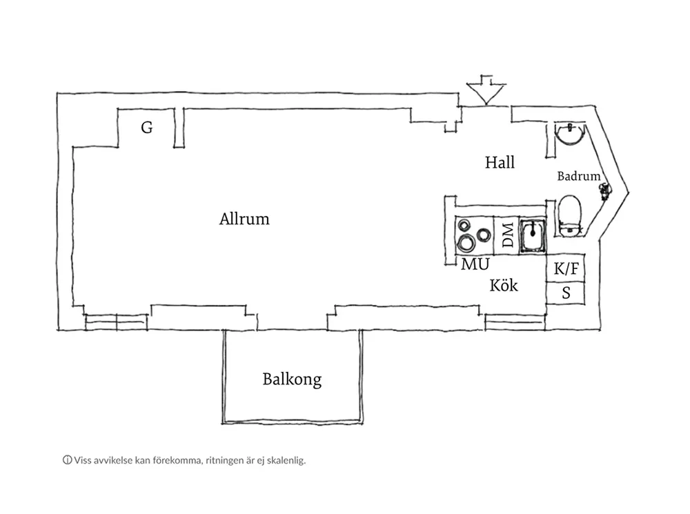 Маленькая квартира-студия с мягким интерьером (24 кв. м) - Gallery image 16