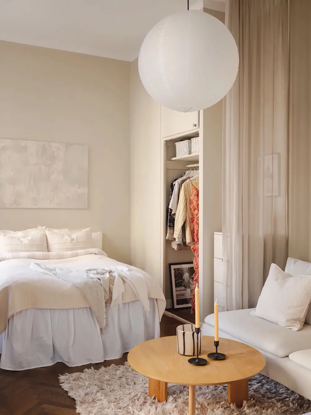 Маленькая квартира-студия с мягким интерьером (24 кв. м) - Gallery image 9