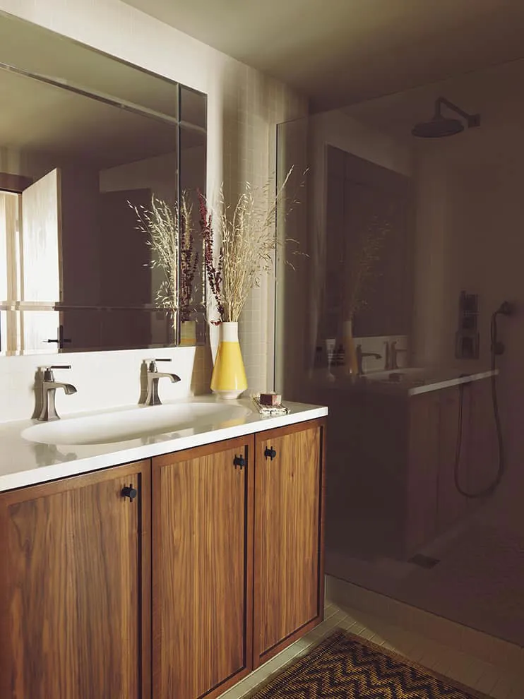 Geometría inusual y vintage: diseño de apartamento en Lyon - Gallery image 9