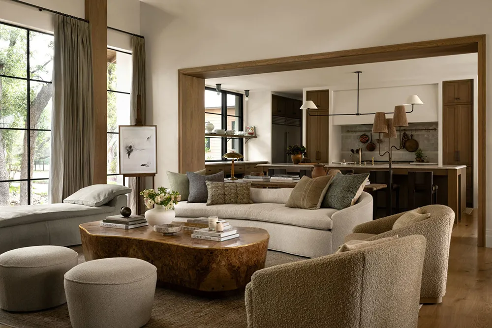 Agradable mezcla del estilo tradicional y moderno en el diseño de casas en Texas - Gallery image 3