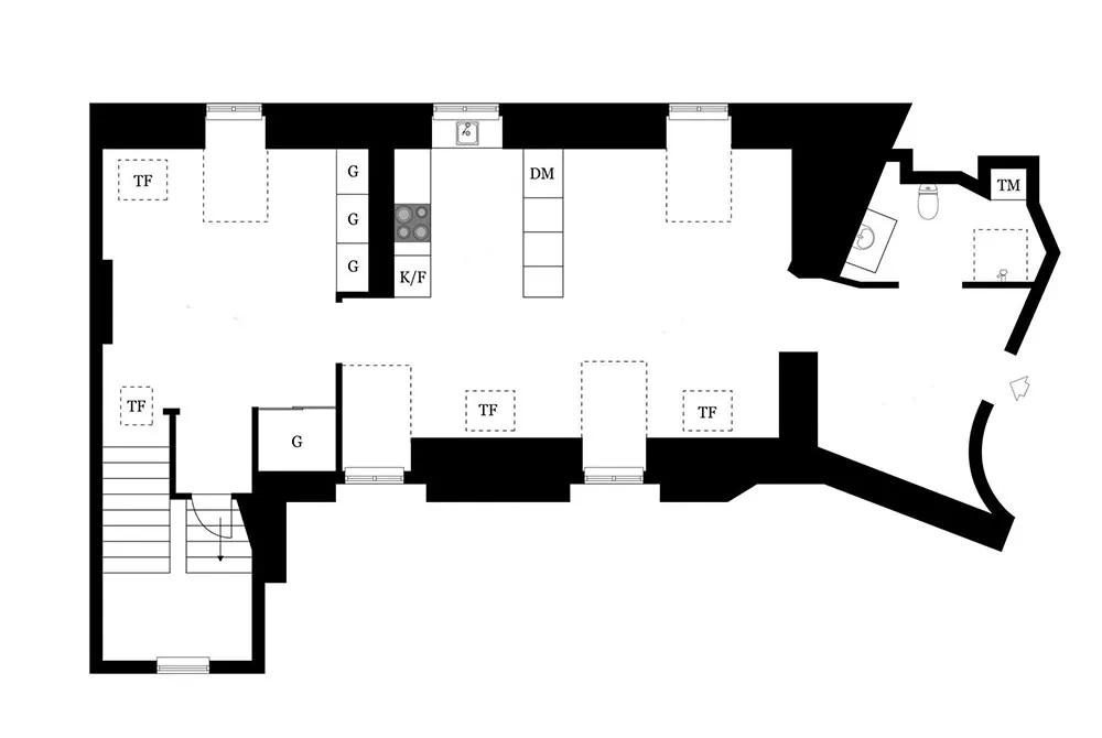 Nowoczesna mansarda w spokojnej gamie kolorów (78 m²) - Gallery image 36