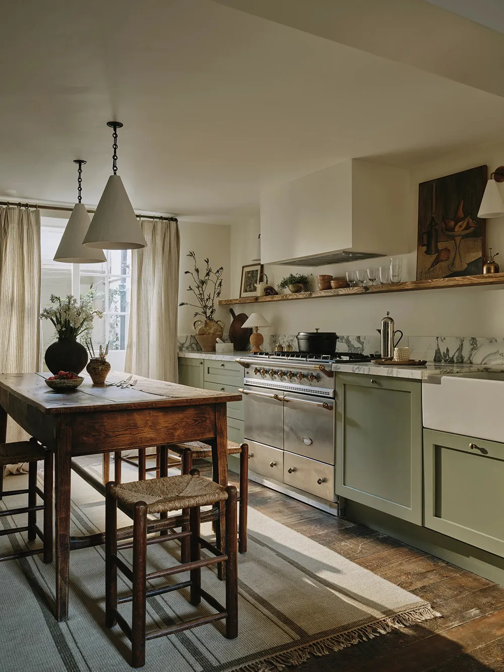 Intérieur cosy et légèrement romantique d'un taunhouse géorgien à Londres - Gallery image 2