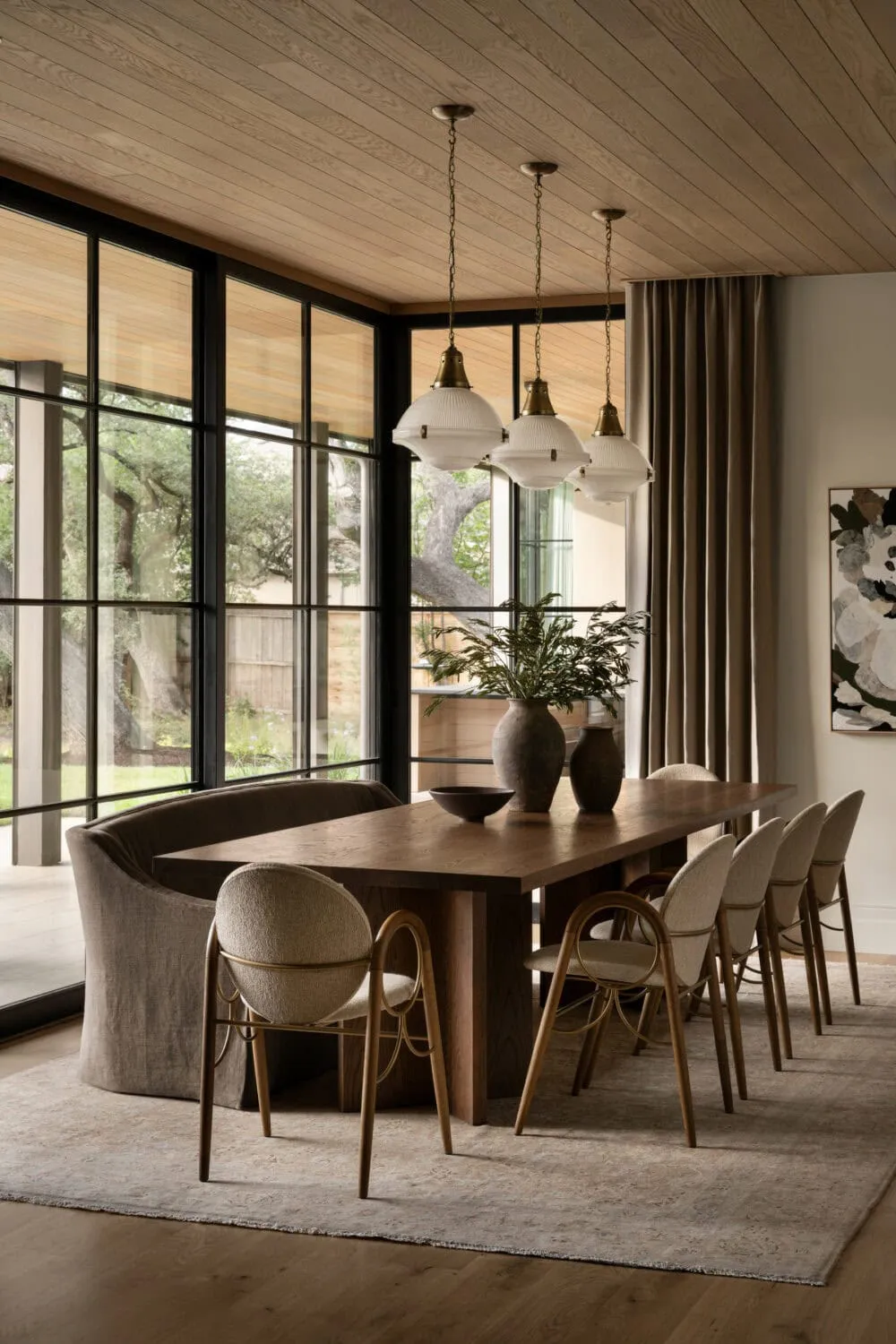 Agradable mezcla del estilo tradicional y moderno en el diseño de casas en Texas - Gallery image 15