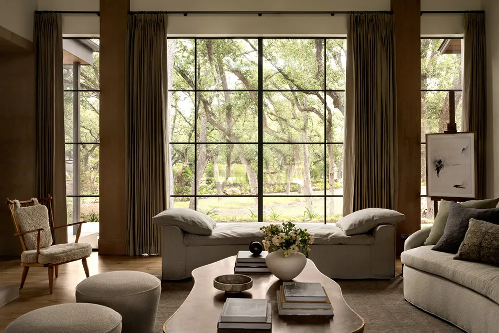 Agradable mezcla del estilo tradicional y moderno en el diseño de casas en Texas - Gallery image 8