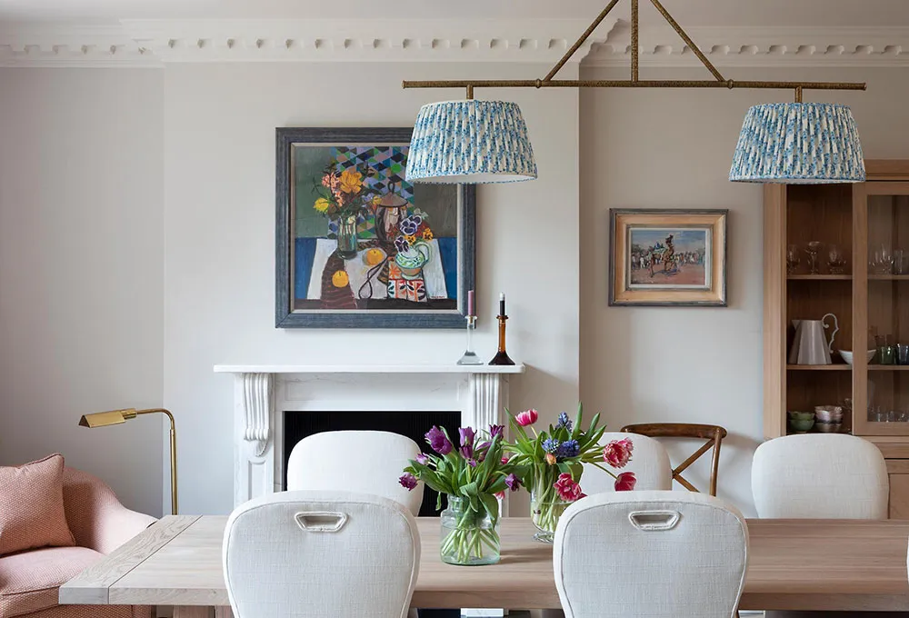 Piękne kolory w designie domu rodzinnego w Anglii - Gallery image 5