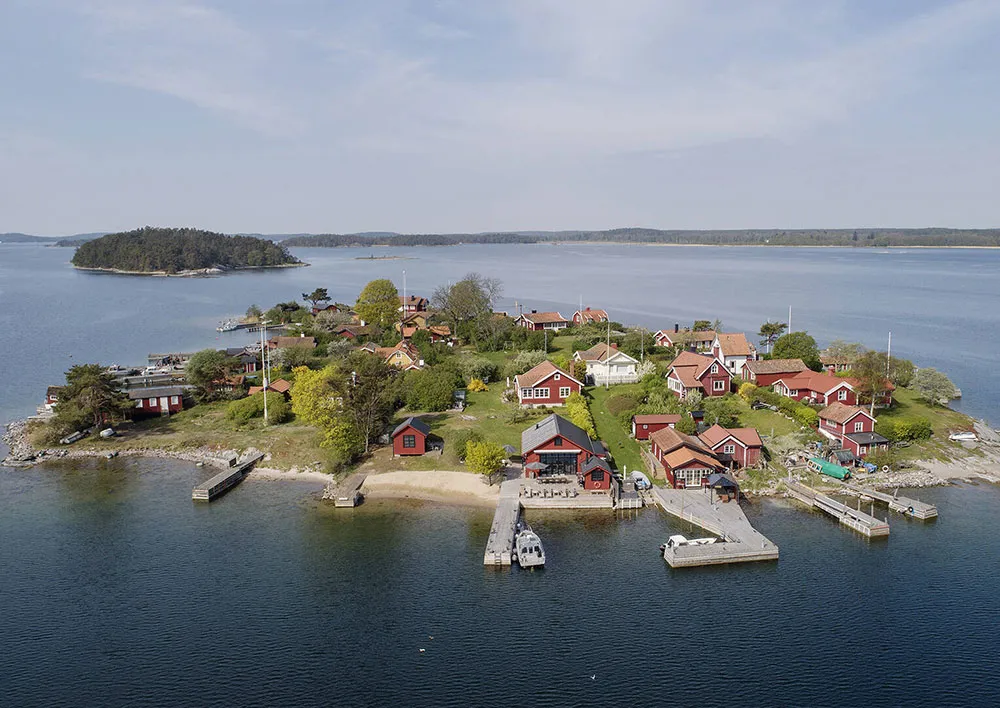 Schönes Haus am Wasser auf kleiner Insel in Schweden - Gallery image 13