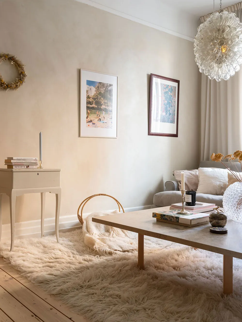 Naturalité et vintage : une chambre chaleureuse à Stockholm (69 m²) - Gallery image 8