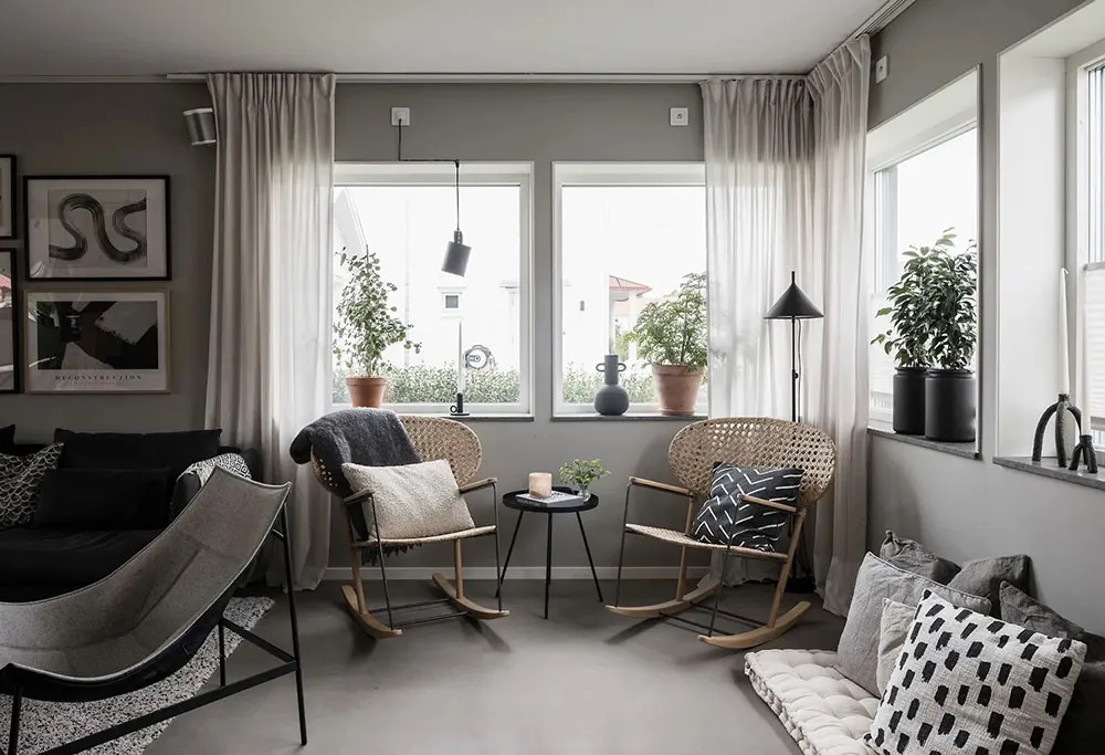 Cottage de campagne moderne avec deuxième lumière en Suède - Gallery image 10