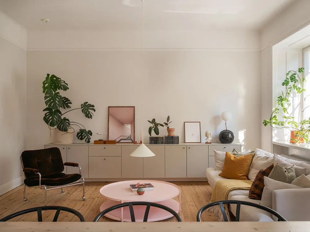 Espacio y luz: un interior agradable en Estocolmo (74 m²) - Gallery image 3