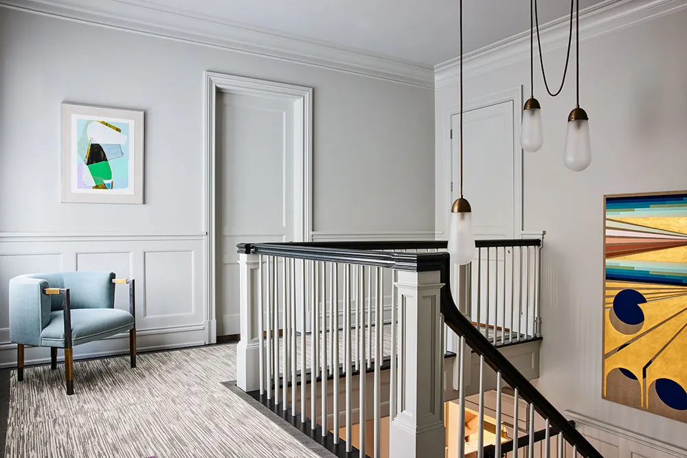 Diseño moderno refinado con soluciones atrevidas: townhouse en el tranquilo centro de Nueva York - Gallery image 15