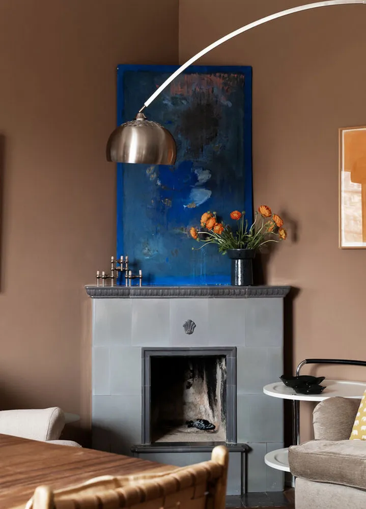 Beaux tons marrons dans le design d'une appartement scandinave - Gallery image 4