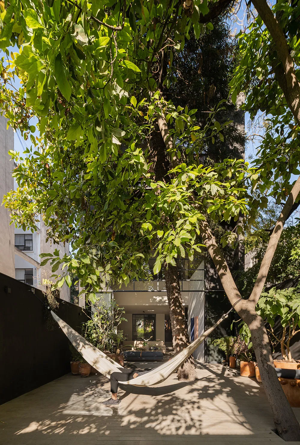 Spiel natürlichen Lichts in einem warmen, minimalen Interior in Mexiko - Gallery image 4