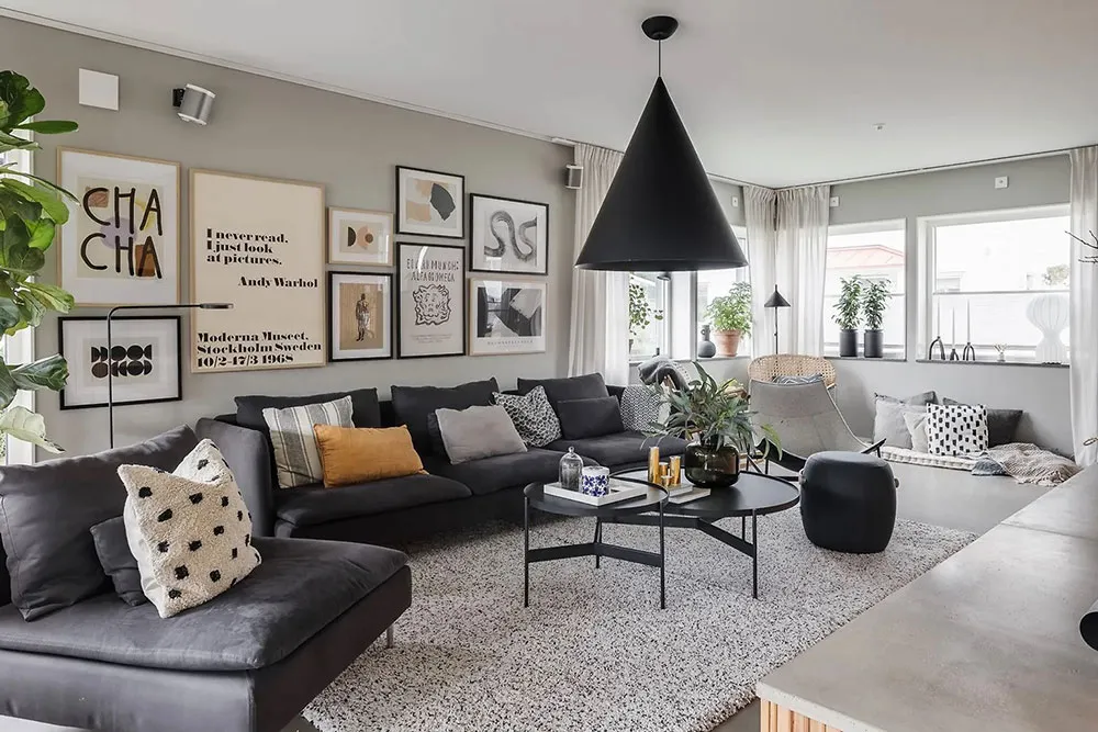 Cottage de campagne moderne avec deuxième lumière en Suède - Gallery image 11