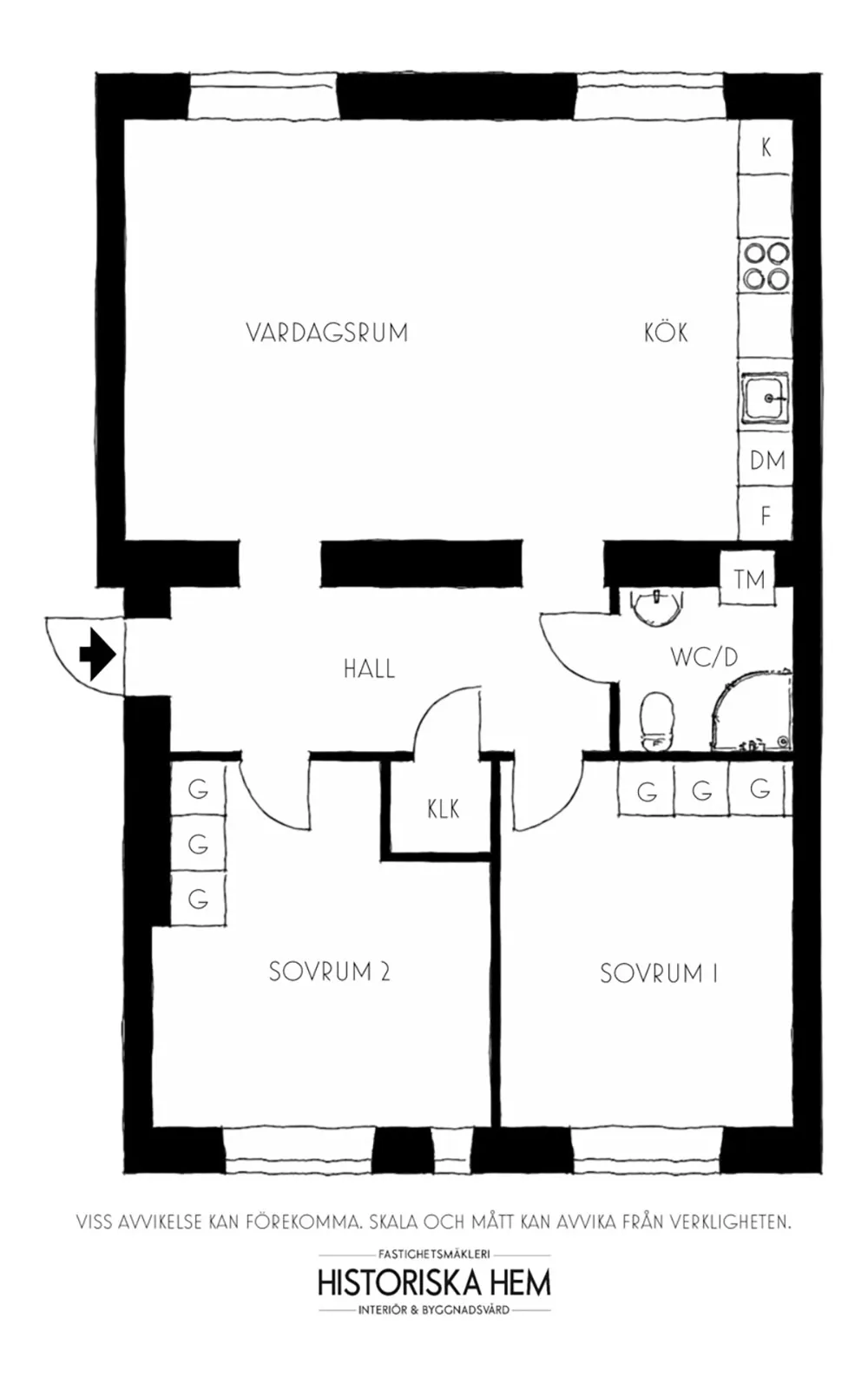 Espacio y luz: un interior agradable en Estocolmo (74 m²) - Gallery image 22