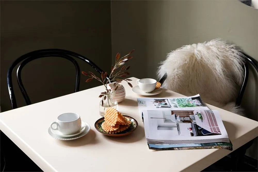 Терракотові стіни та темні акценти: нестандартна квартира в Стокгольмі (60 кв. м) - Gallery image 20